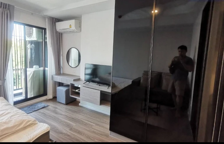 For rent: THE ORIGIN Ratchada - Ladprao, 4th floor, nice, fully furnished unit. Book now!