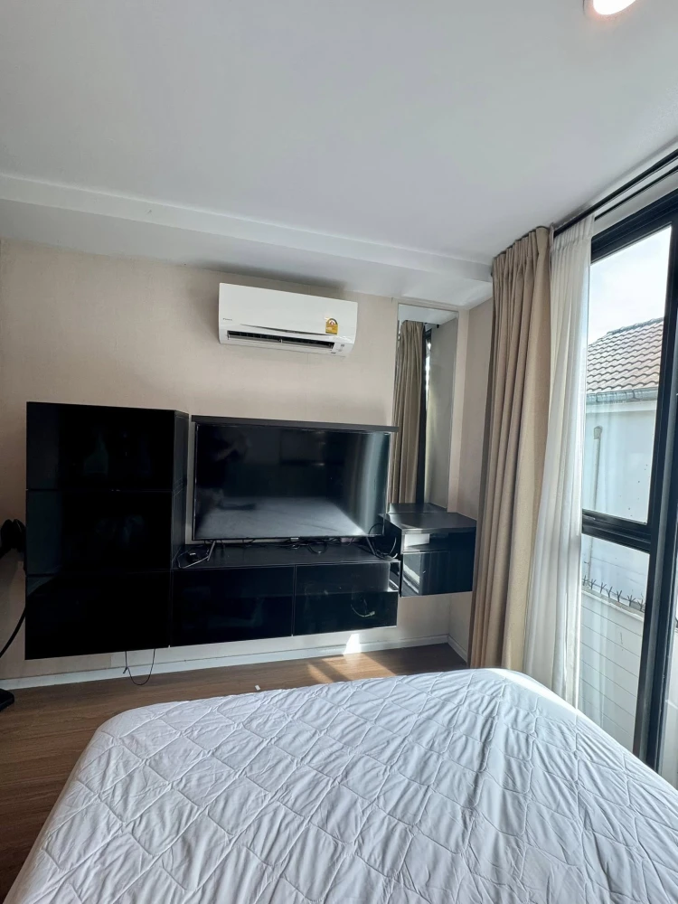 For rent: The Origin Ratchada-Ladprao, corner room, 2nd floor, 1 bedroom plus, plenty of usable space. Hurry and reserve now, don't delay.