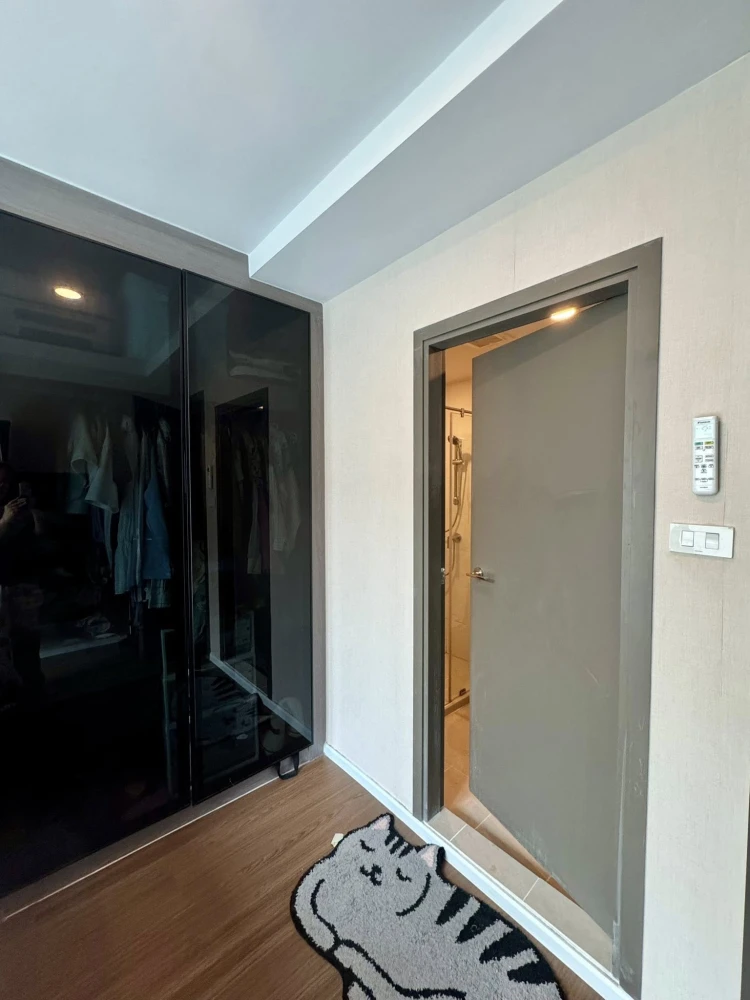 For rent: The Origin Ratchada-Ladprao, corner room, 2nd floor, 1 bedroom plus, plenty of usable space. Hurry and reserve now, don't delay.