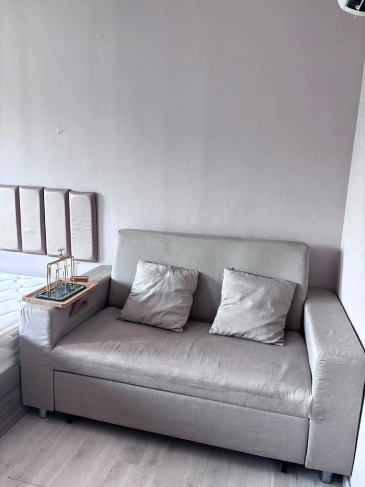 ให้เช่า THE ORIGIN Sukhumvit 105 1 ห้องนอน 1 ห้องน้ำ เฟอร์นิเจอร์และเครื่องใช้ไฟฟ้าครบครัน หิ้วกระเป๋าเข้าอยู่ได้เลยจ้า