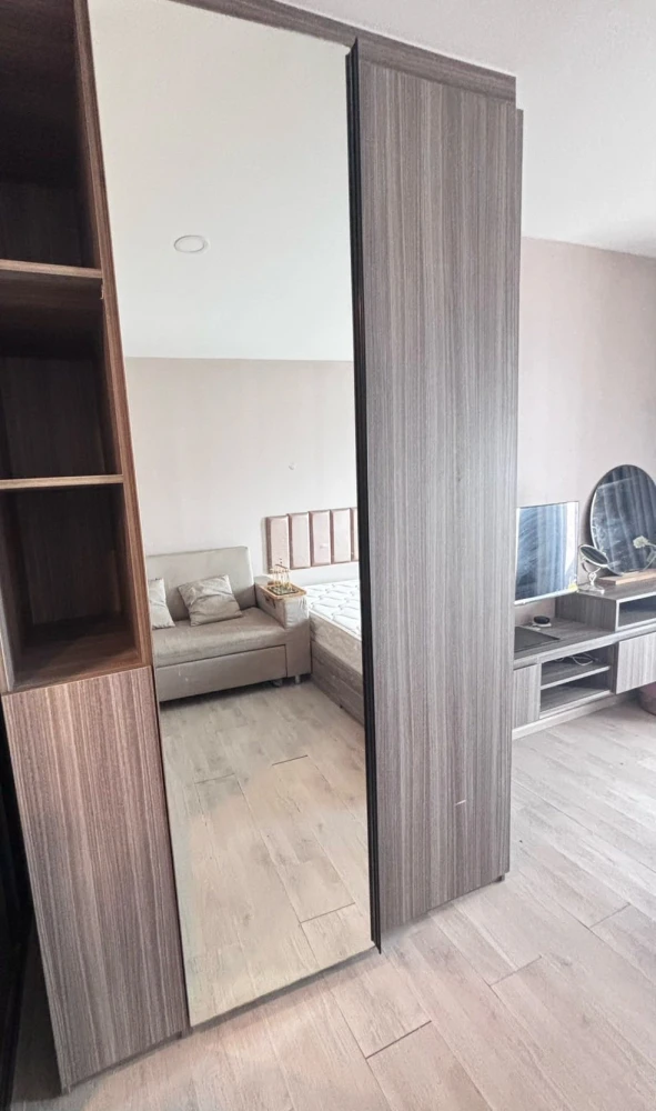 ให้เช่า THE ORIGIN Sukhumvit 105 1 ห้องนอน 1 ห้องน้ำ เฟอร์นิเจอร์และเครื่องใช้ไฟฟ้าครบครัน หิ้วกระเป๋าเข้าอยู่ได้เลยจ้า