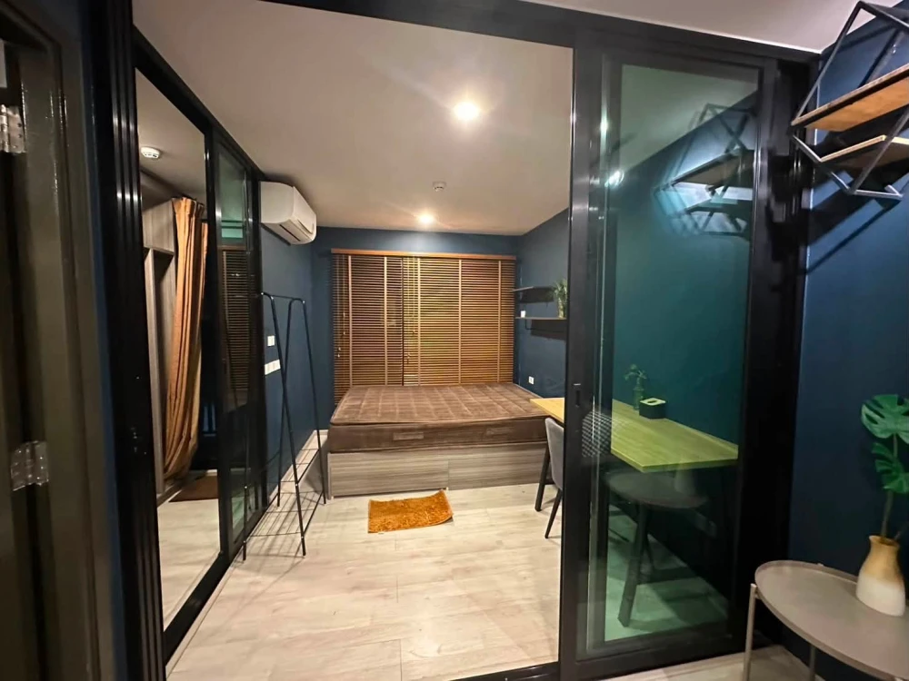 ให้เช่า The Origin Sukhumvit 105 วิวที่พักอาศัยแบบไม่มีสิ่งกีดขวาง ตกแต่งครบครัน มาแต่ตัวเข้าอยู่ได้เลย