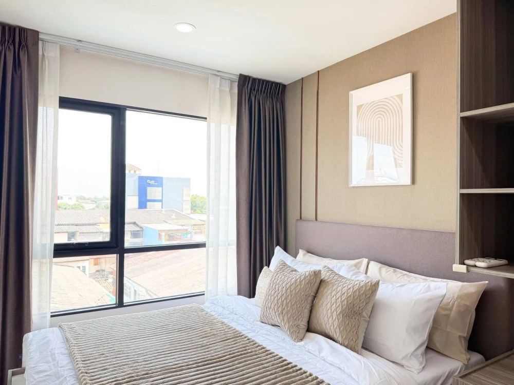 ให้เช่า THE ORIGIN Sukhumvit 105 ห้องแต่งสวยสไตล์มินิมอล บิวท์อินเฟอร์นิเจอร์อย่างดี รีบจองเลยตอนนี้จ้า
