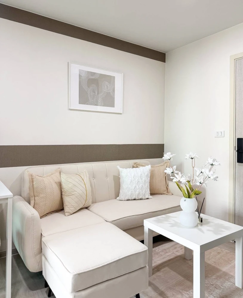 ให้เช่า THE ORIGIN Sukhumvit 105 ห้องแต่งสวยสไตล์มินิมอล บิวท์อินเฟอร์นิเจอร์อย่างดี รีบจองเลยตอนนี้จ้า