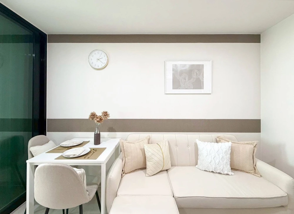 ให้เช่า THE ORIGIN Sukhumvit 105 ห้องแต่งสวยสไตล์มินิมอล บิวท์อินเฟอร์นิเจอร์อย่างดี รีบจองเลยตอนนี้จ้า