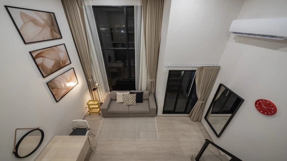 For rent: THE ORIGIN Sukhumvit Sailuat E22 Station, 11th floor, fully furnished unit. Book now! (Urgent!)