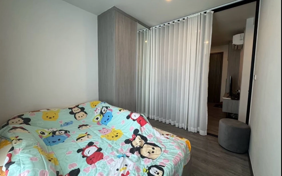 For rent THE ORIGIN Sukhumvit Sailuat E22 Station, 15th floor, fully furnished room, ready to move in, reserve now.