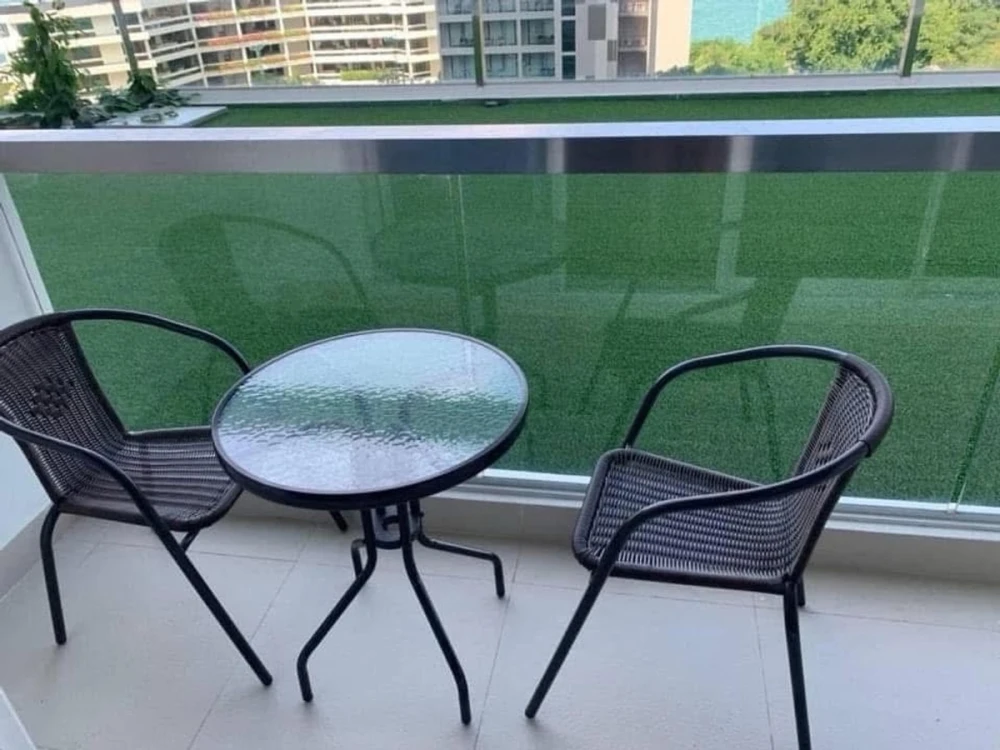 For rent: The Palm Wongamat Beach Pattaya, 9th floor. Nice, fully furnished unit. Book now!