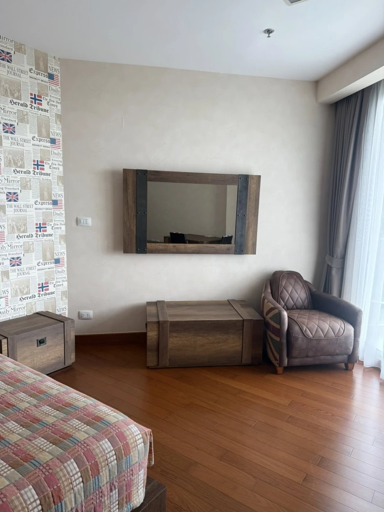 For rent sell: The Palm Wongamat Beach Pattaya, 9th floor, beautiful room, fully furnished, book now, don't miss out.