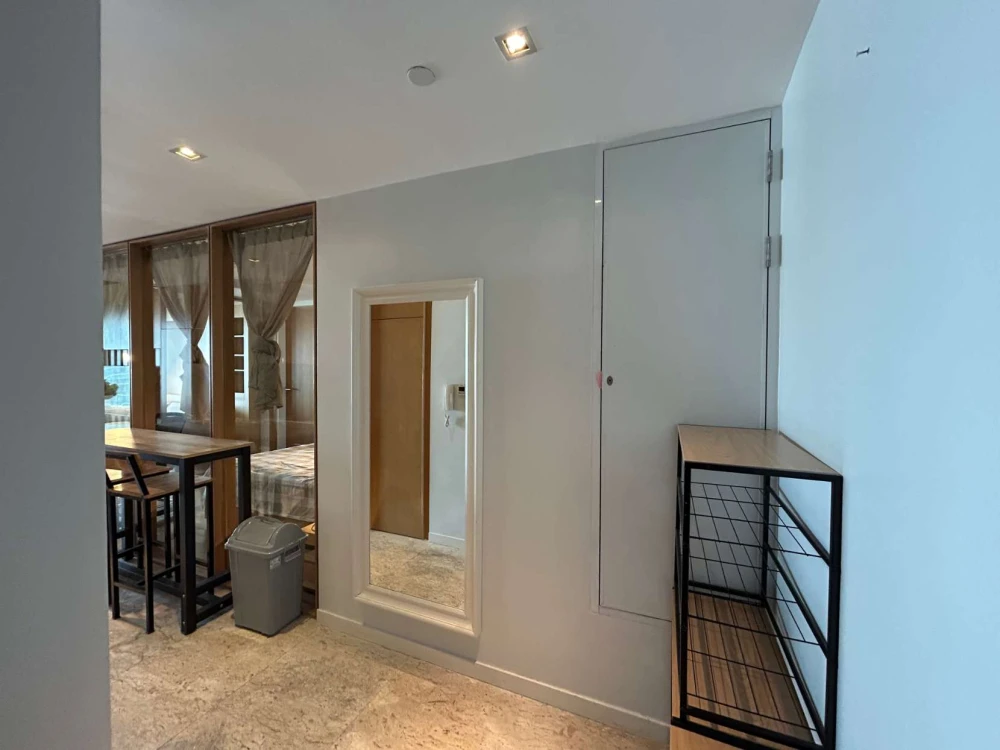 For rent: The Pano Rama 3, spacious room with plenty of usable space, built-in furniture, beautiful view, not blocked, don't miss it.