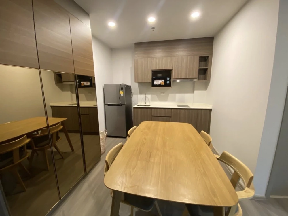 2-bedroom fully furnished apartment for rent at The Parkland Charan–Pinklao. Book now! Don't miss out!
