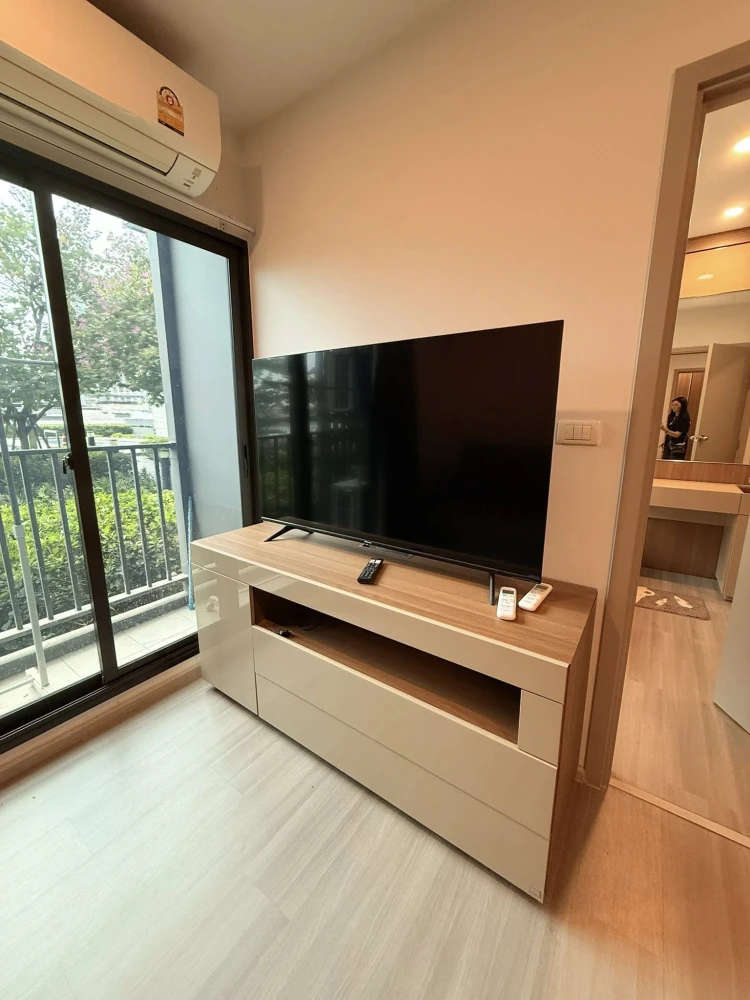 2-bedroom fully furnished apartment for rent at The Parkland Charan–Pinklao. Book now! Don't miss out!