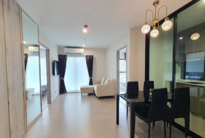 For rent: The Parkland Charan–Pinklao, 12th floor, high floor, beautiful view, fully furnished, reserve now.