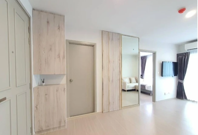 For rent: The Parkland Charan–Pinklao, 12th floor, high floor, beautiful view, fully furnished, reserve now.
