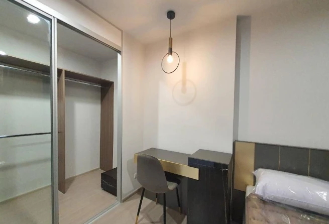 For rent: The Parkland Charan–Pinklao, 12th floor, high floor, beautiful view, fully furnished, reserve now.