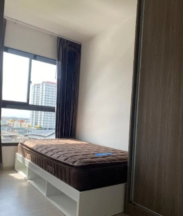For rent: The Parkland Charan–Pinklao, 12th floor, high floor, beautiful view, fully furnished, reserve now.
