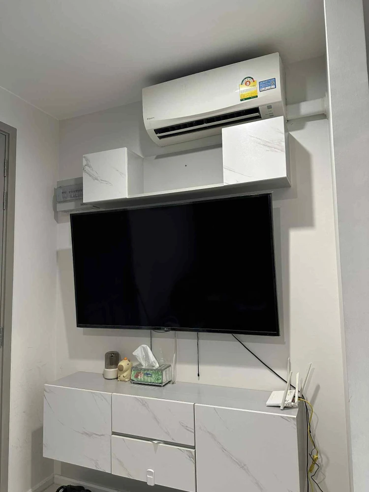 For rent: The Parkland Charan–Pinklao, 15th floor, nice room, fully furnished, book now, hurry!