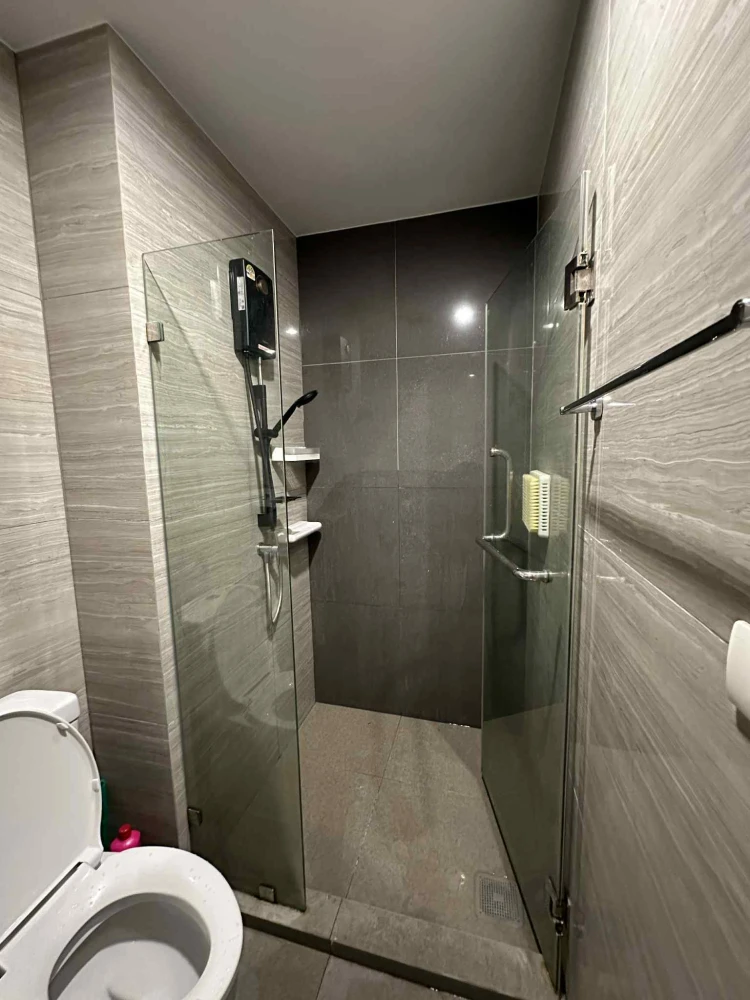 For rent: The Parkland Charan–Pinklao, 15th floor, nice room, fully furnished, book now, hurry!