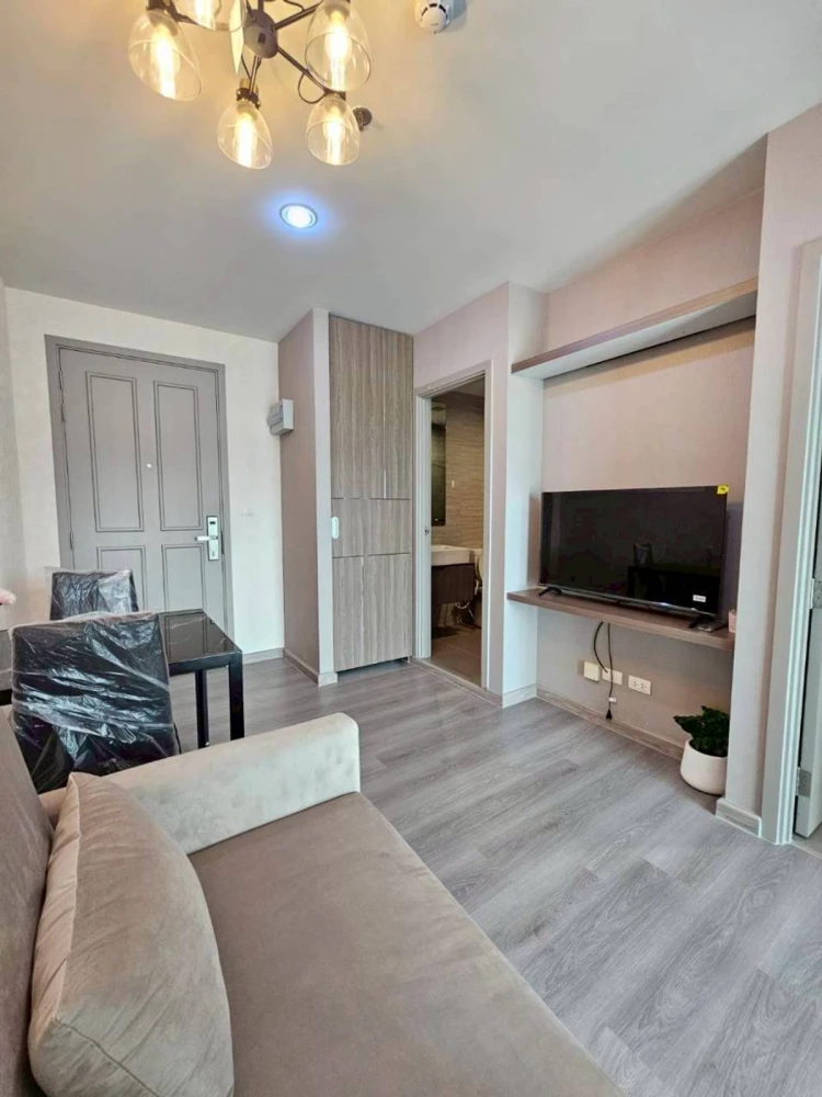 For rent: The Parkland Charan–Pinklao, 19th floor, fully furnished, ready to move in. Book now!