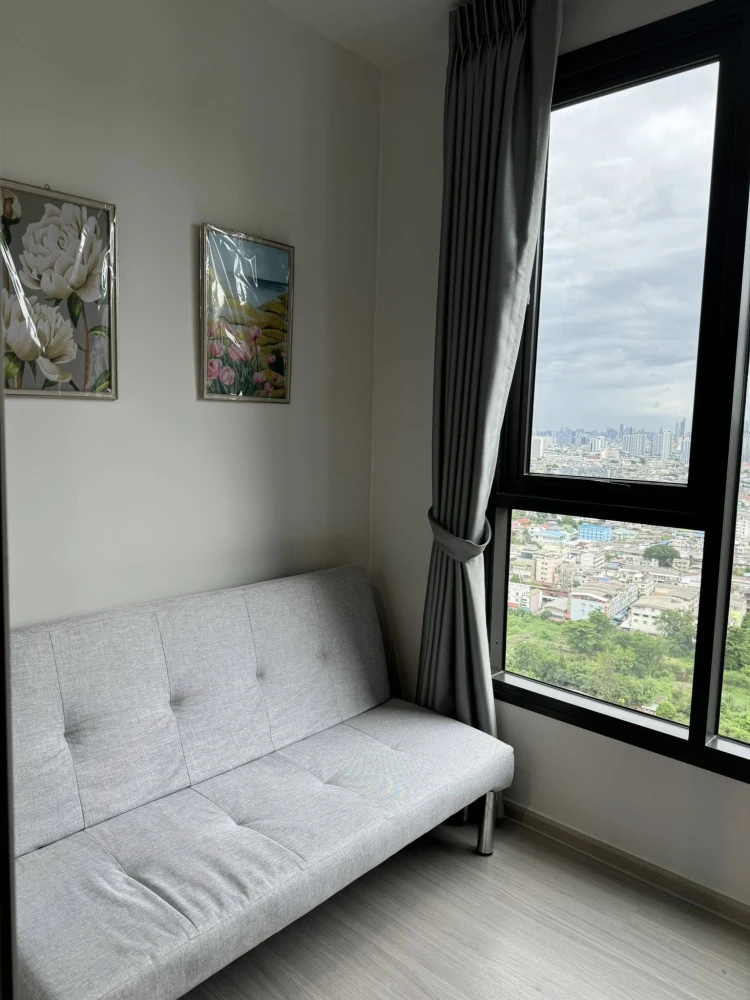 For rent: The Parkland Phetkasem 56, 1 bedroom, 1 bathroom, built-in marble-patterned walls, fully furnished, don't miss out.