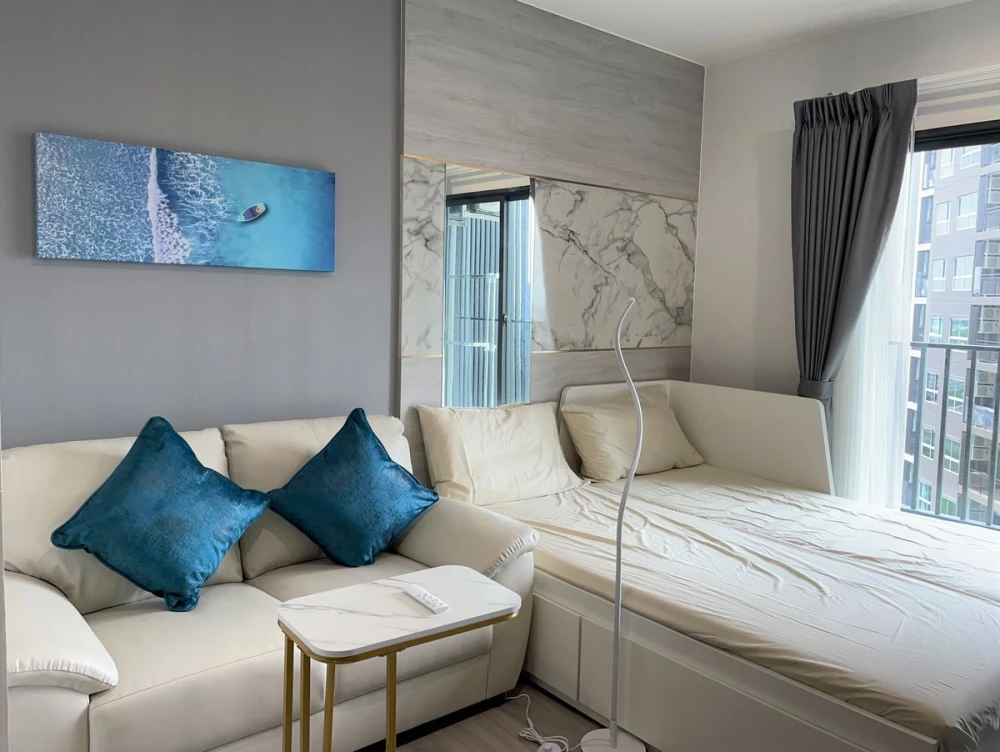 For rent: The Parkland Phetkasem 56, 19th floor, fully furnished, very livable. Book now, don't miss out!