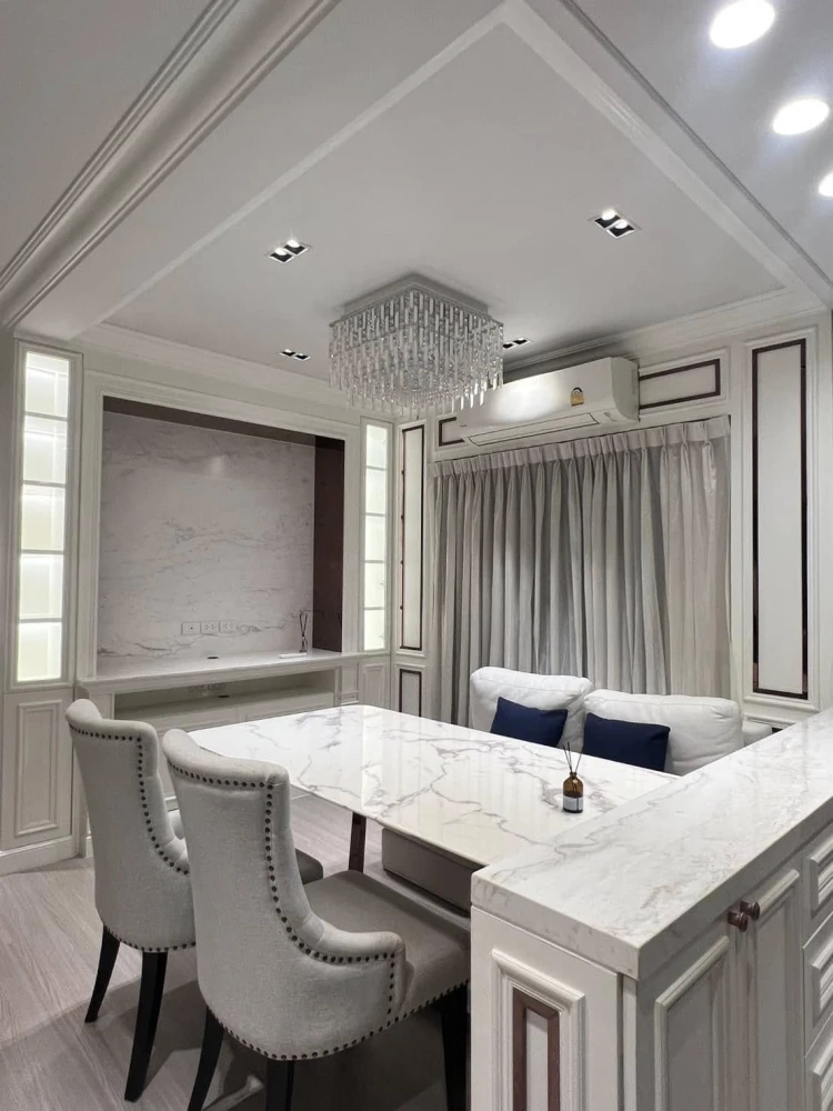 For rent: The Parkland Phetkasem 56, ready to move in, fully furnished, beautiful, modern luxury, book now.