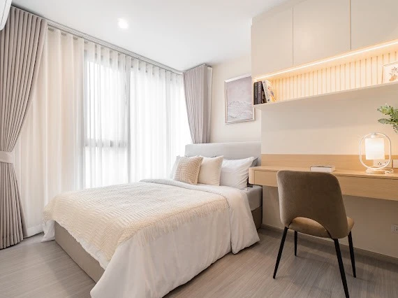 For rent: The Parkland Phetkasem 56, ready to move in, fully furnished, spacious and comfortable room, reserve now.