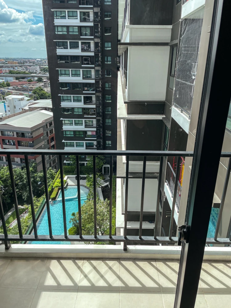 For rent: The Parkland Phetkasem-Thapra, 1 bedroom, 1 bathroom, fully furnished, don't miss out!