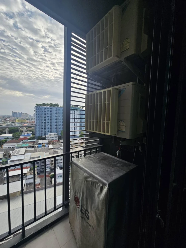 For rent: The Parkland Phetkasem-Thapra, 17th floor, fully furnished, nice to live in, book now.