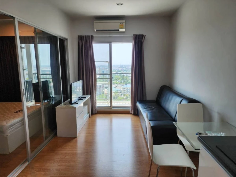 For rent: The Parkland Phetkasem, high floor, ready to move in, fully furnished, reserve now.
