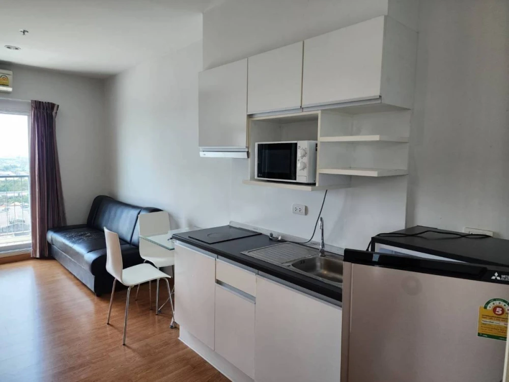 For rent: The Parkland Phetkasem, high floor, ready to move in, fully furnished, reserve now.