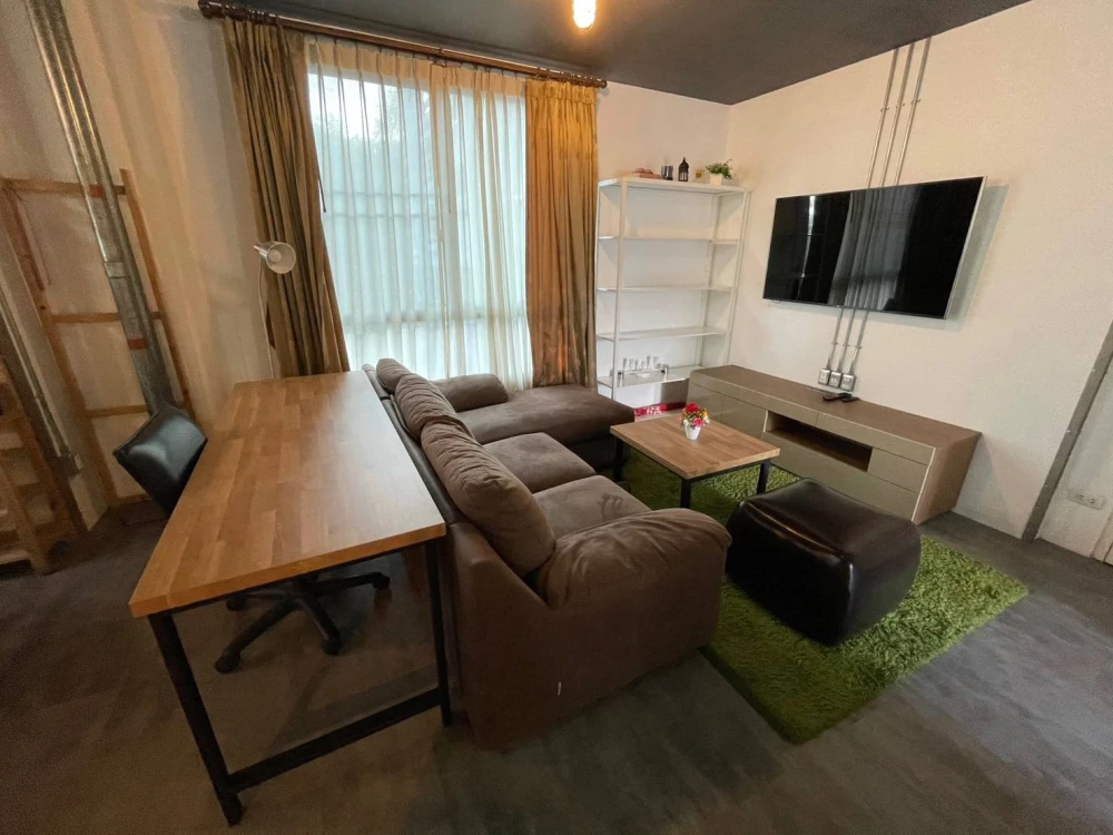 For rent: The Parkland Ratchada - Thapra, spacious room, lots of usable space, hurry up and reserve now, don't miss out.
