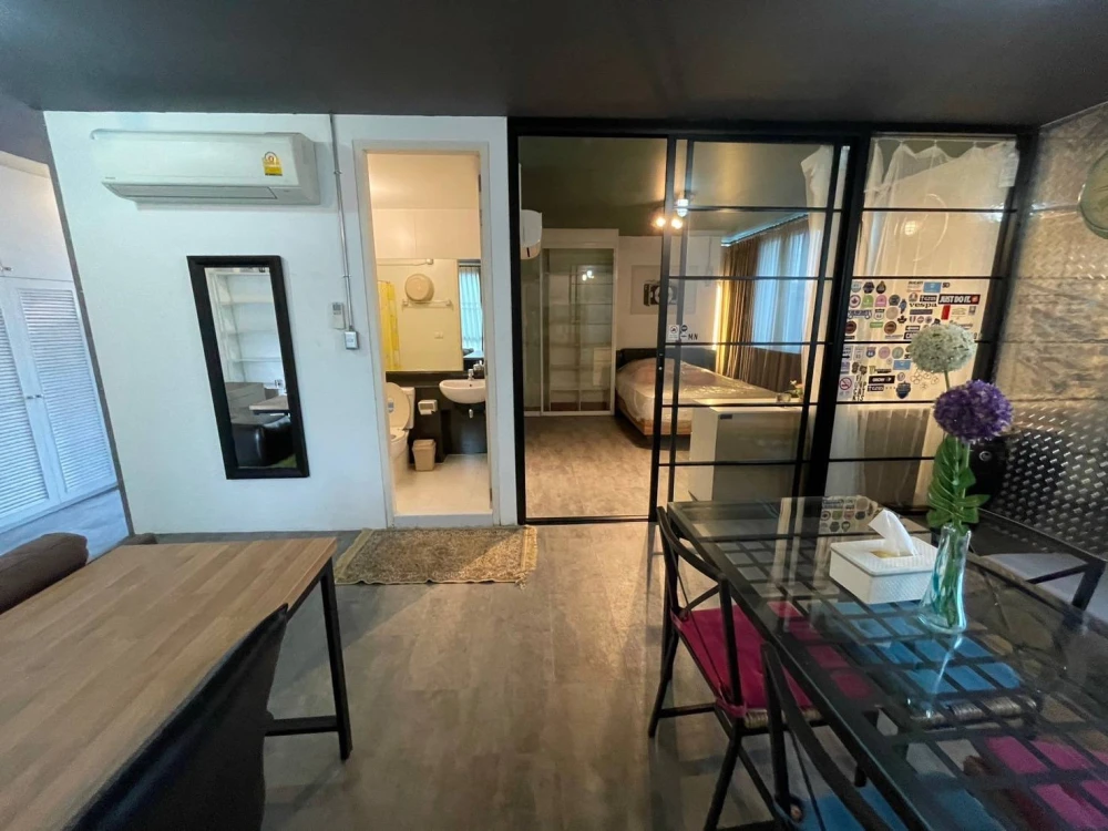 For rent: The Parkland Ratchada - Thapra, spacious room, lots of usable space, hurry up and reserve now, don't miss out.