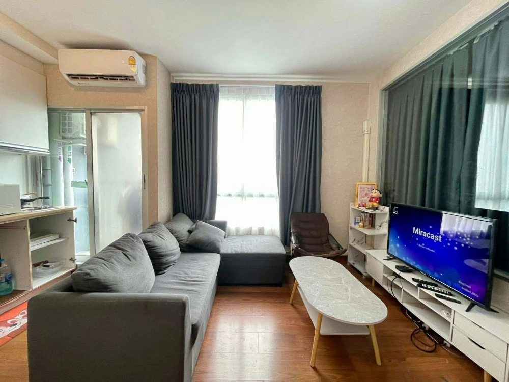 For rent: The Parkland Ratchada – Thapra, high floor unit, fully furnished, complete amenities. Book now before it's too late!