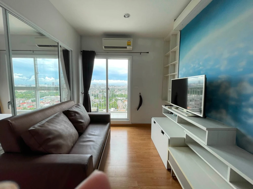 For rent: The Parkland Ratchada-Wongsawang, 25th floor, city view, fully furnished. Book now!