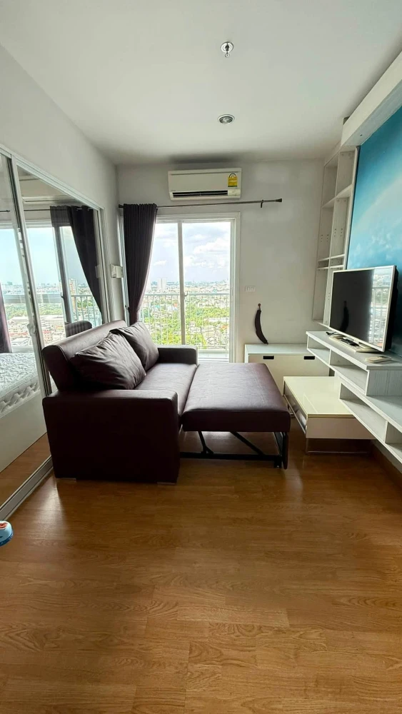 For rent: The Parkland Ratchada-Wongsawang, 25th floor, city view, fully furnished. Book now!