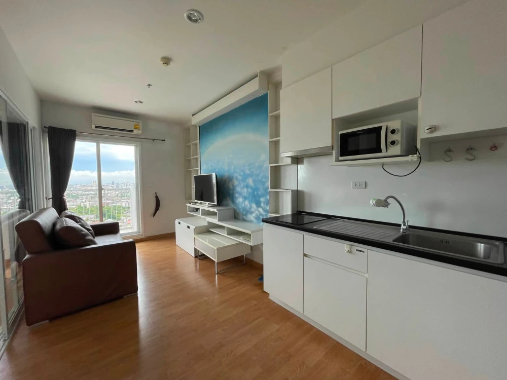 For rent: The Parkland Ratchada-Wongsawang, 25th floor, city view, fully furnished. Book now!