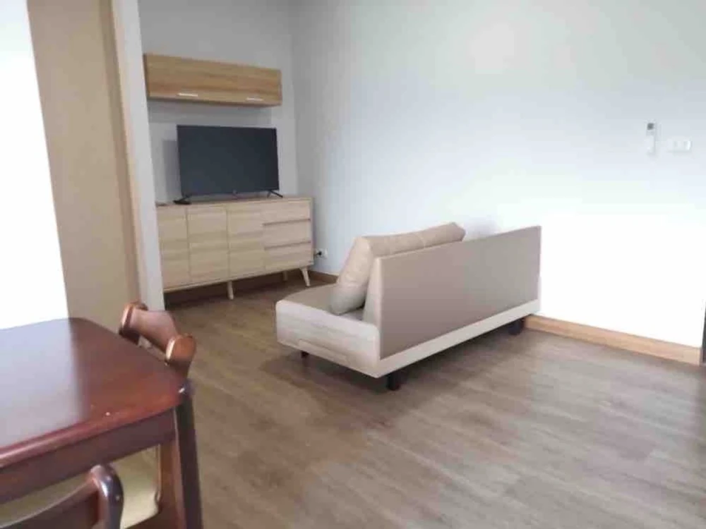 For rent: The Parkland Srinakarin, 14th floor, fully furnished, ready to move in. Interested? Reserve now, don't miss out!