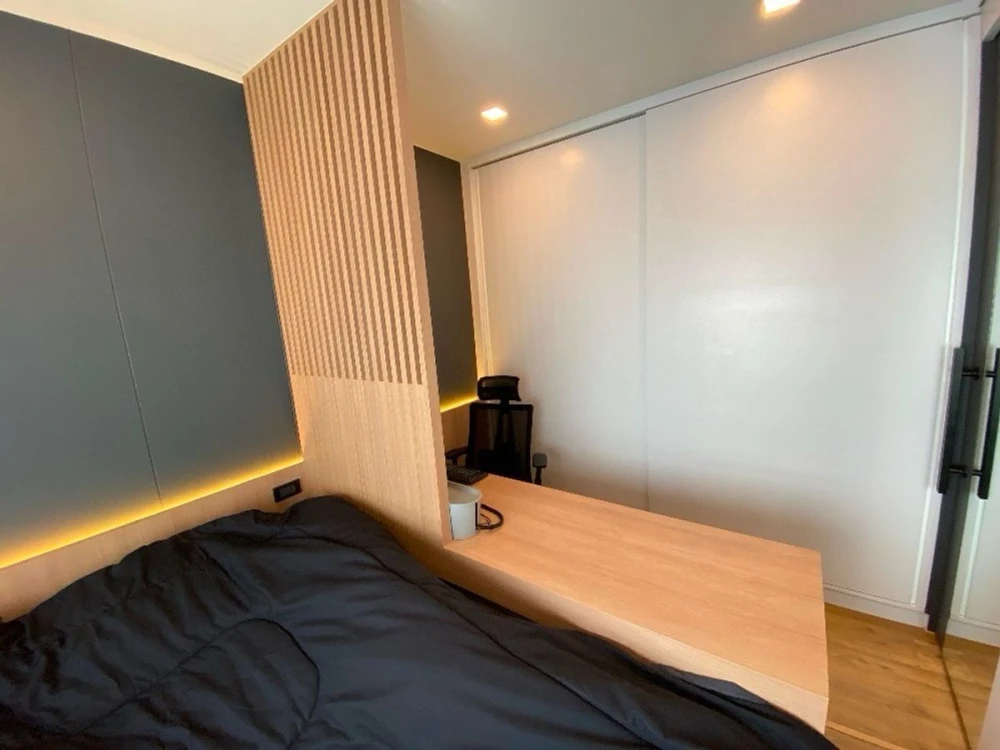 For rent: The Parkland Taksin-Thapra 18, swimming pool view, fully furnished, ready to move in, reserve now.