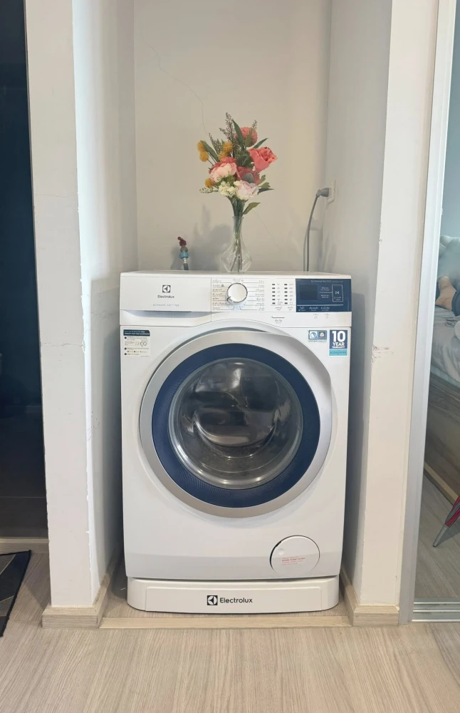 For rent: The Parkland Phetkasem 56, high floor room, ready to move in, fully furnished, reserve now.