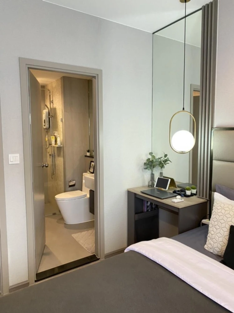 For rent: The Politan Aqua, 1 bedroom, 1 bathroom, decorated in a theme, complete with furniture and appliances. Hurry and reserve now!