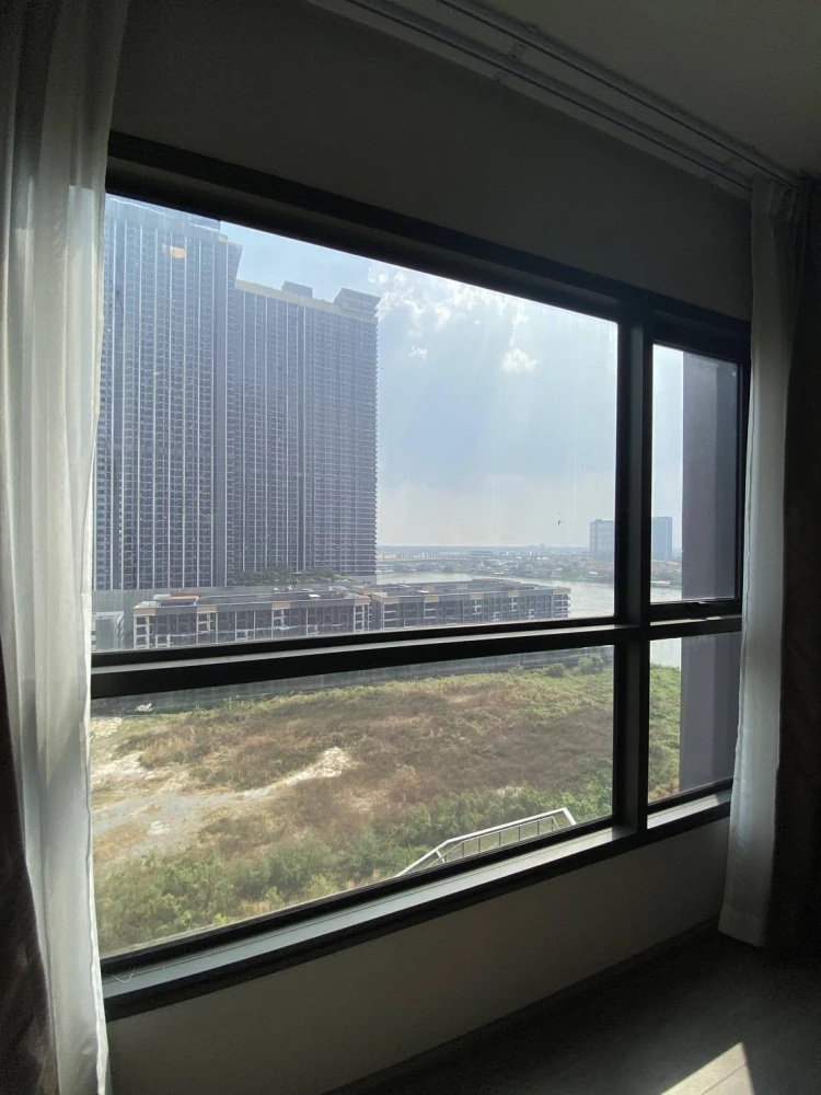 For rent: The Politan Aqua, 1 bedroom, 1 bathroom. Unobstructed view, beautiful Chao Phraya River view. Complete facilities. Book now!