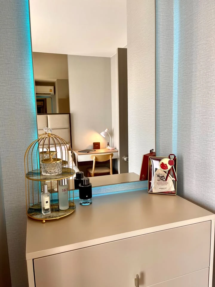 For rent: The Politan Aqua, high floor, ready to move in, river view, fully equipped, just bring your bags.
