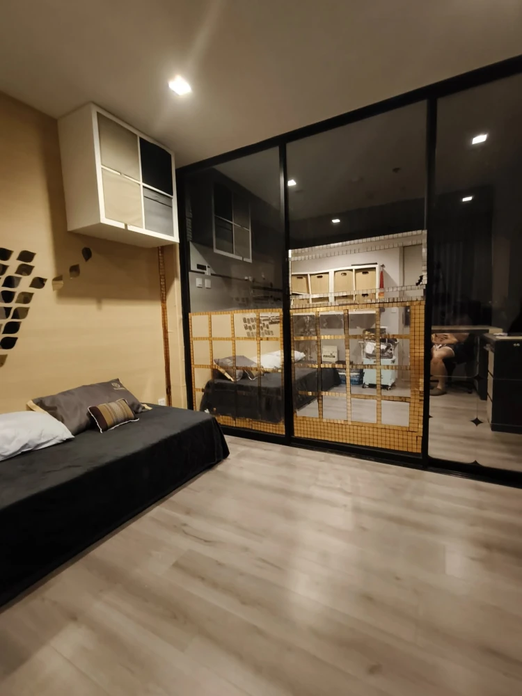 For rent: The Politan Rive. Fully furnished with appliances. Bunk bed provides ample storage for clothes and belongings. Book now!