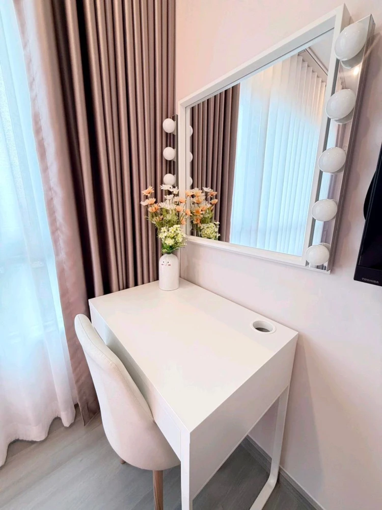 For rent: The President Charan - Yaek Fai Chai Station, beautiful room, fully furnished, ready to move in, reserve now.