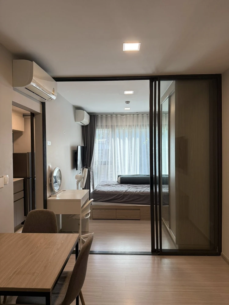 For rent: The Privacy Sukhumvit 101. Ready to move in, fully furnished, corner unit with tree view and fenced access. Don't miss out on this great dea
