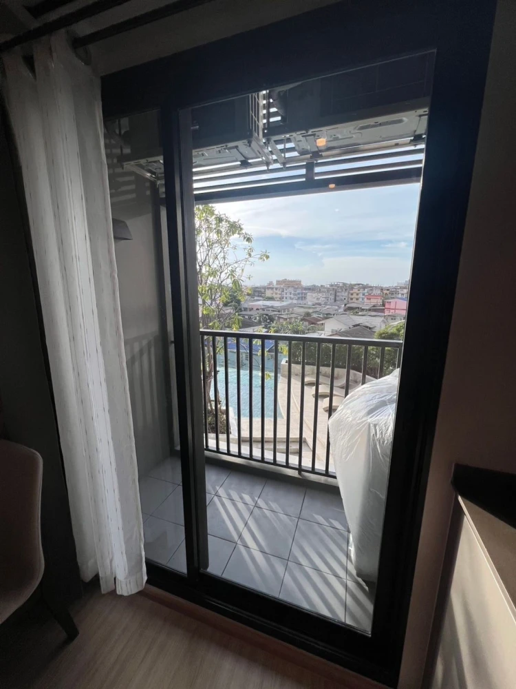 For rent: The Privacy Thaphra Interchang, 5th floor, swimming pool view, fully furnished room, ready to move in, book now