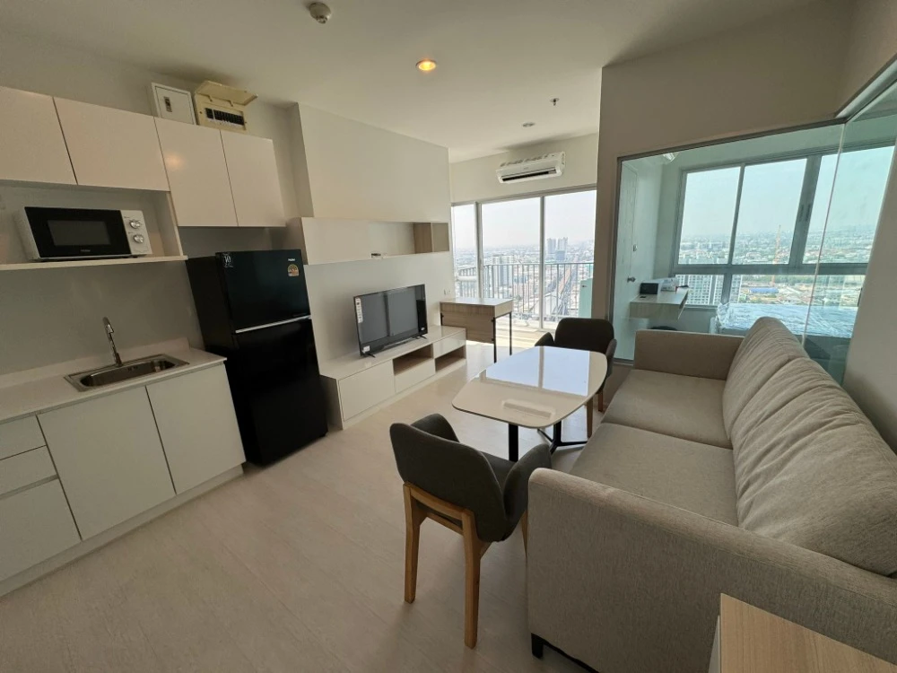 For rent: The Prodigy Phetkasem 62, 29th floor, spacious room, comfortable living, fully furnished, hurry and reserve now.