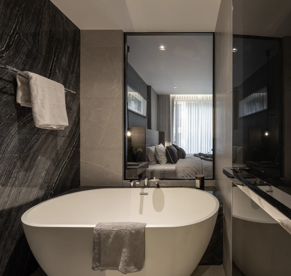 For rent: The Reserve 61 Hideaway, beautifully decorated room, complete facilities, book now, don't miss out.