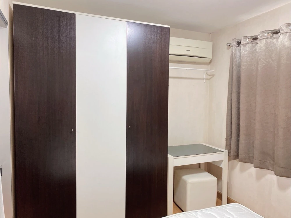 For rent: The Rise B, 1 bedroom, 1 bathroom, 5th floor. Fully furnished. Just bring your bags and move in!